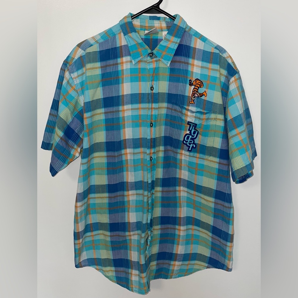 The Disney Store Tigger Men’s Button Up Shirt